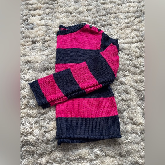 Striped Lauren by Ralph Lauren Crew Sweater - Picture 1 of 8